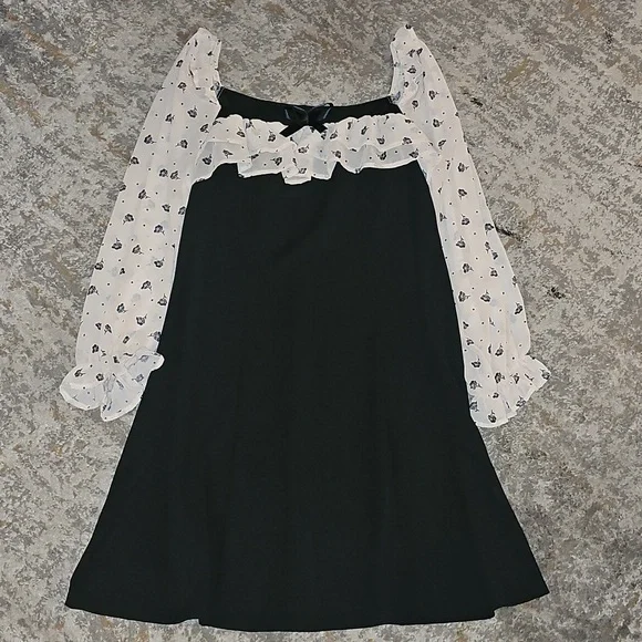 Bloomchic Sweetheart Ruffle Dress XL Size 14 - Picture 4 of 10